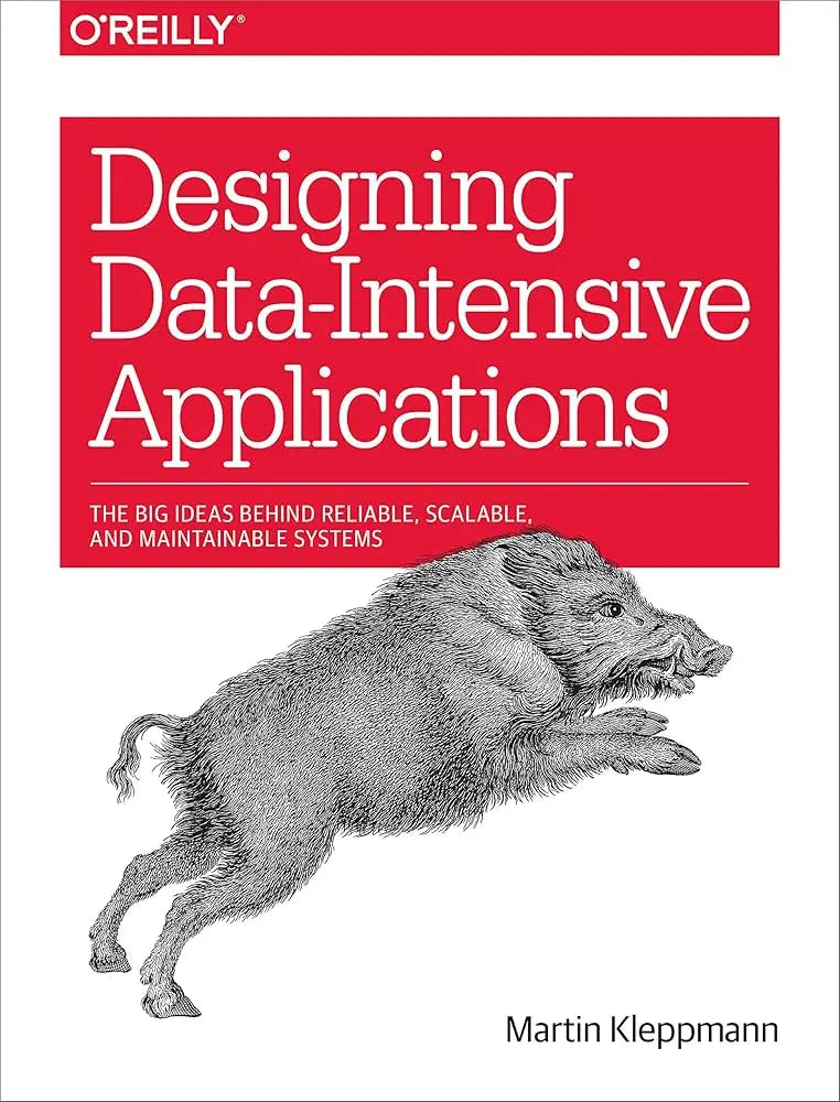 Cover of Designing Data-Intensive Applications system design book