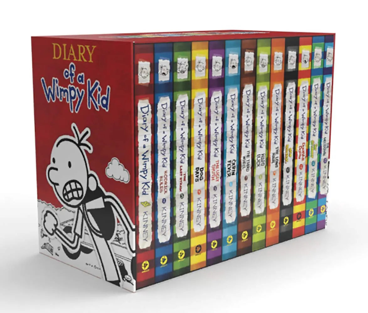 Diary of a Wimpy Kid Box of Books (1-13) Paperback | Jeff Kinney Format | 9780241567418 | Paperback NYBooksHub