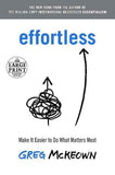 Effortless PaperbackÐ  by Greg McKeown (Author)