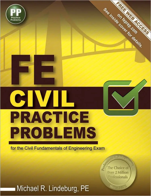 FE Civil Practice Problems First Edition, New ISBN: 9781591264408 ISBN 9781591264408 Paperback bookcover – Nybookshub