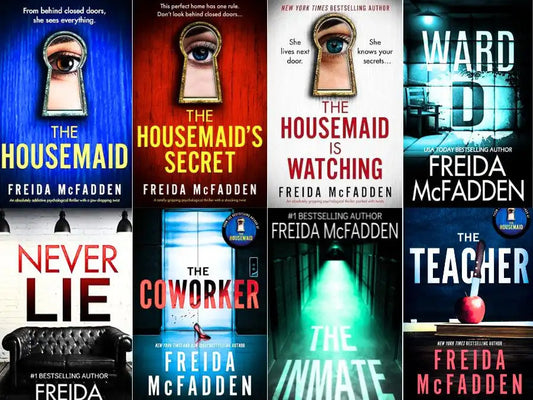 Freida McFadden Thriller Series 8 Books Paperback bookcover – Nybookshub