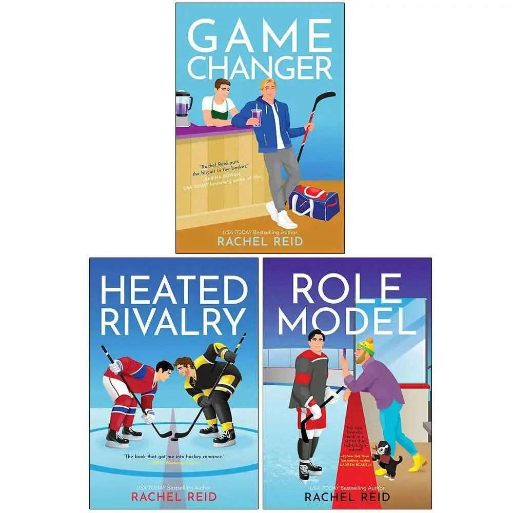 Game Changers Series 1 Collection 3 Books Set By Rachel Reid (Game Changer, Heated Rivalry & Role Model)|PB|9789124254995