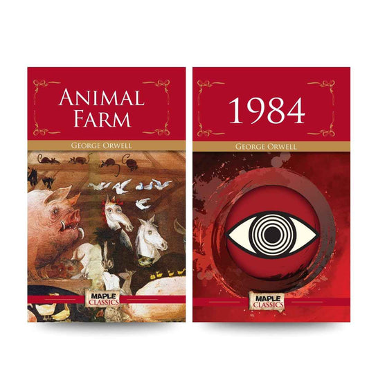 1984 and Animal Farm – George Orwell Paperback Set | 9789388304399