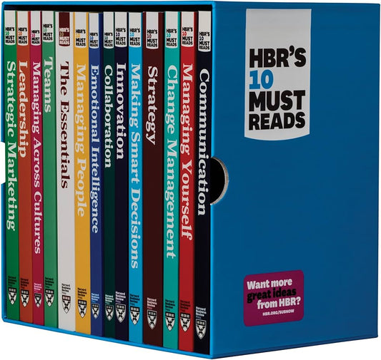 HBR's 10 Must Reads Ultimate Boxed Set (14 Books) Product Bundle ISBN: 9781633693159 - NYBooksHub