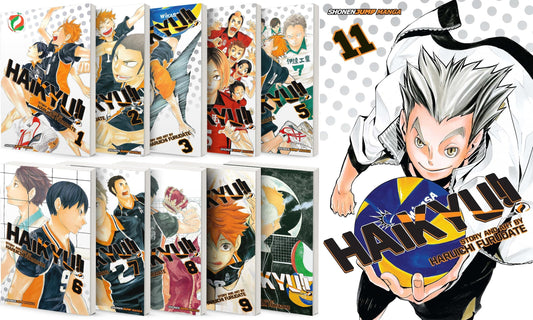 Haikyu Furudate Collection 11 Books Set|Haruichi Vol 1-11 By Haruichi Furudate