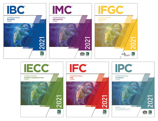 Comprehensive Guide 2021 ICC Codes IBC IMC IFGC IECC IFC IPC Code Book