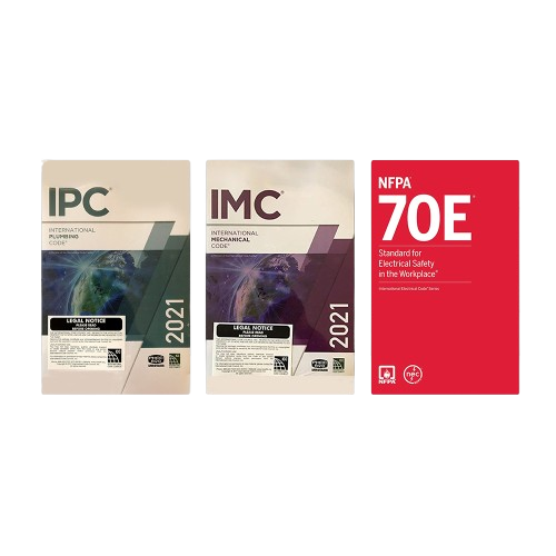 2021 International Plumbing, Mechanical & NFPA 70E Electrical Safety Code Set - NYBooksHub