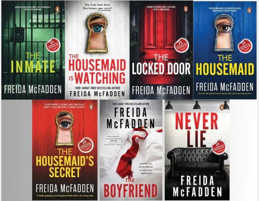 Book cover of Freida McFadden 7-Book Thriller Collection | Gripping