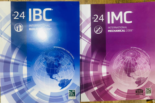 2024 International Building Code (IBC) + International Mechanical Code (IMC) | Official ICC Codebook Set - NYBooksHub