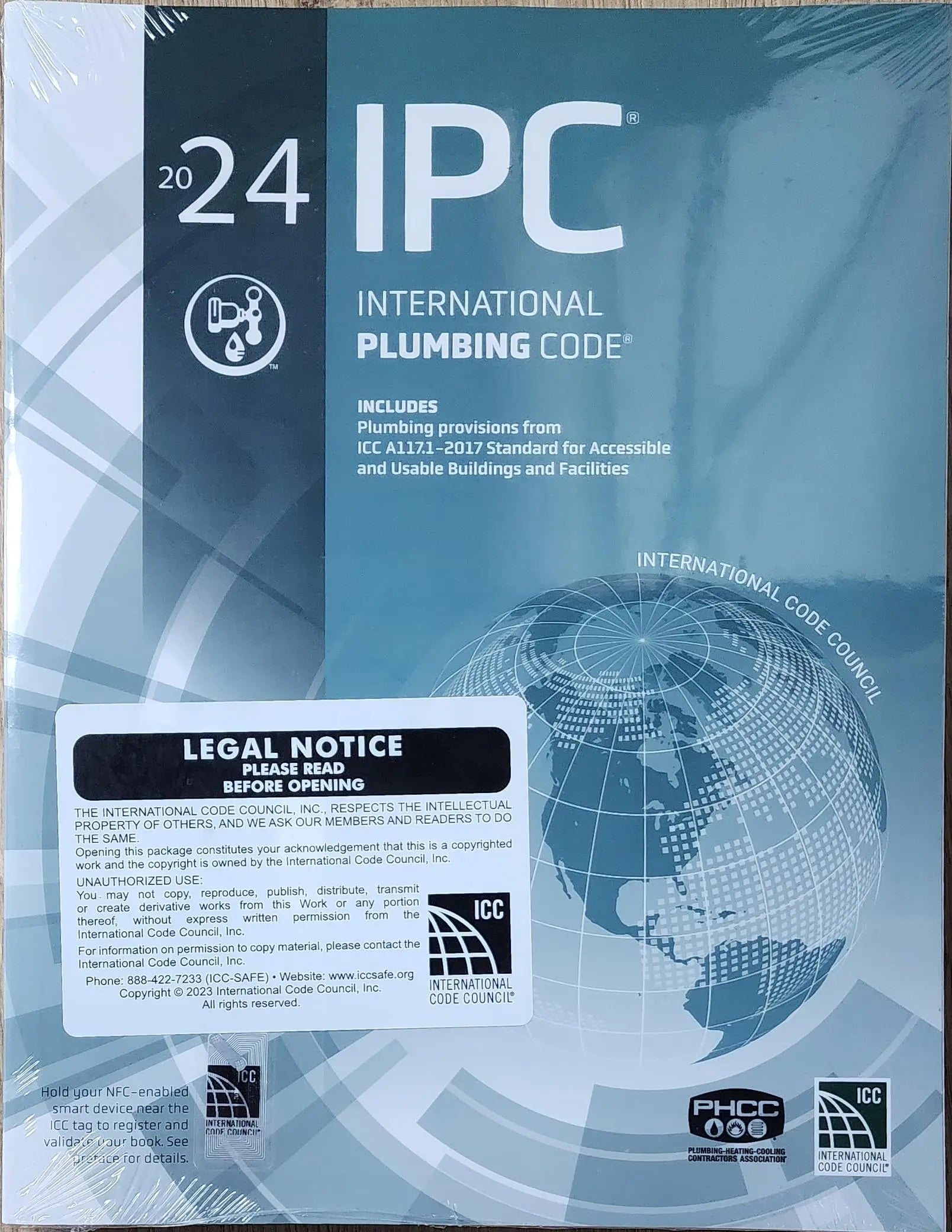 2024 International Plumbing Code IPC ICC Paperback ISBN 9781959851738
