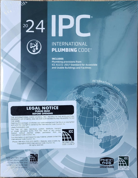 2024 International Plumbing Code Paperback ISBN: 9781959851738 - NYBooksHub