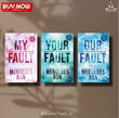 (Combo) My Fault + Your Fault + Our Fault (Culpable) (Paperback) by Mercedes Ron
