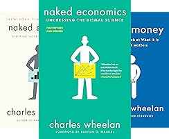 (Combo) Naked Statistics+Naked Economics+Naked Money (Naked Series) (3 Books) (Paperback) by Charles Wheelan