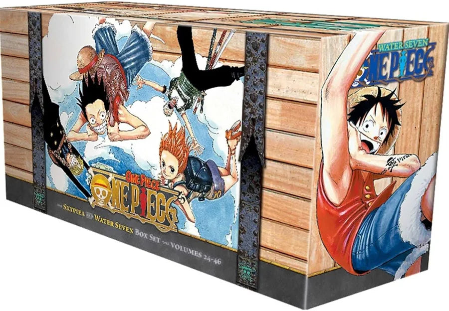One Piece manga box set collection volumes 23 to 46 featuring box sets  2 with free bonus manga wall poster from nybookshub.