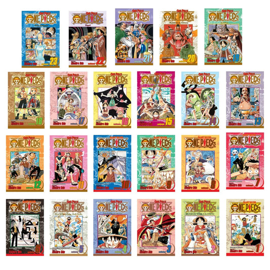One Piece Manga Vol 1 23 East Blue To Alabasta Saga Individual Books Unboxed ?? Freebie A Free Manga Wall Poster - NYBooksHub