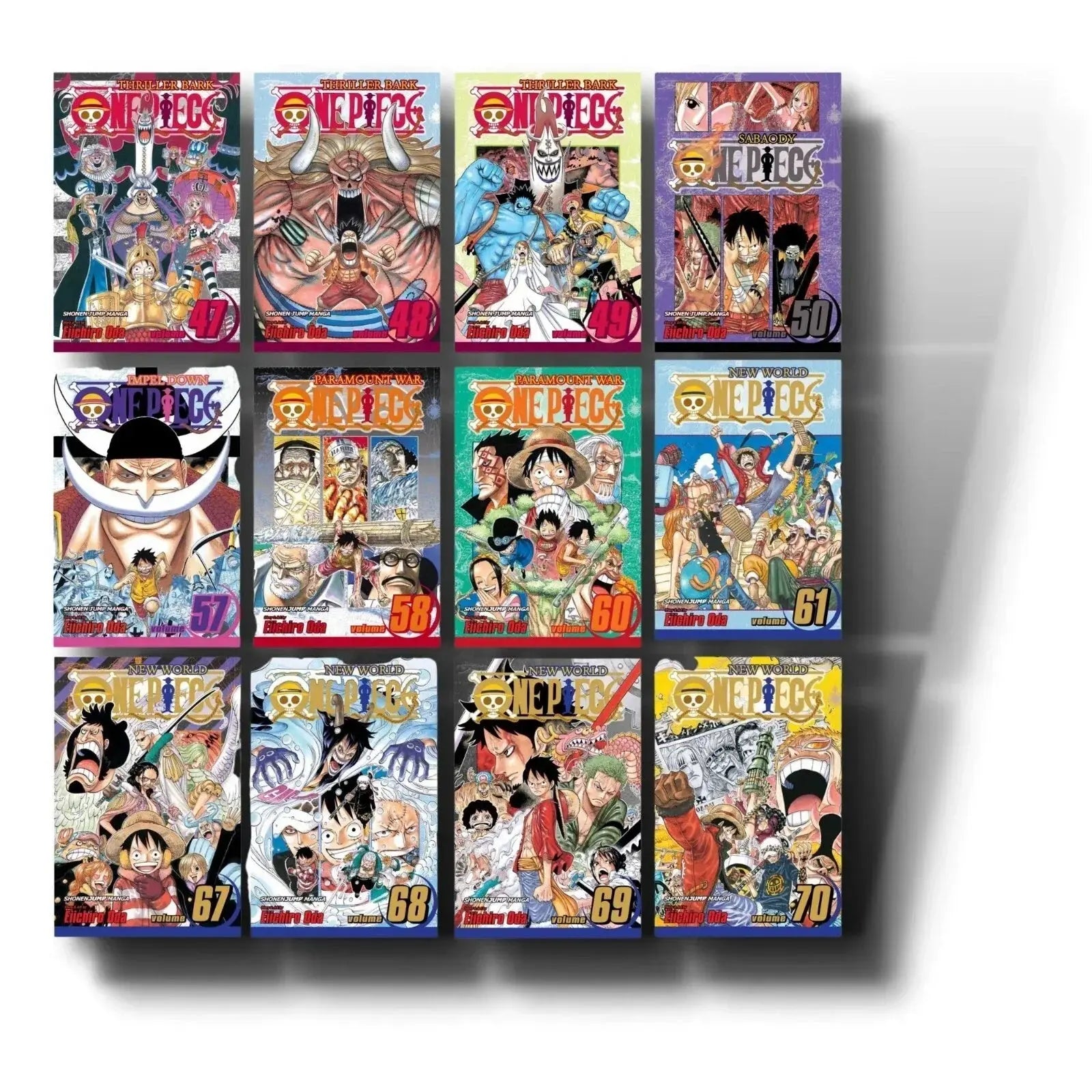 One Piece Manga Set Volumes 47 70 Thriller Bark To Punk Hazard Saga Individual Books Unboxed ?? Freebie A Free Manga Wall Poster - NYBooksHub