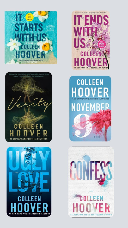 Book cover of Colleen Hoover Essentials: 6-Book Romance & Drama Set | It Ends
