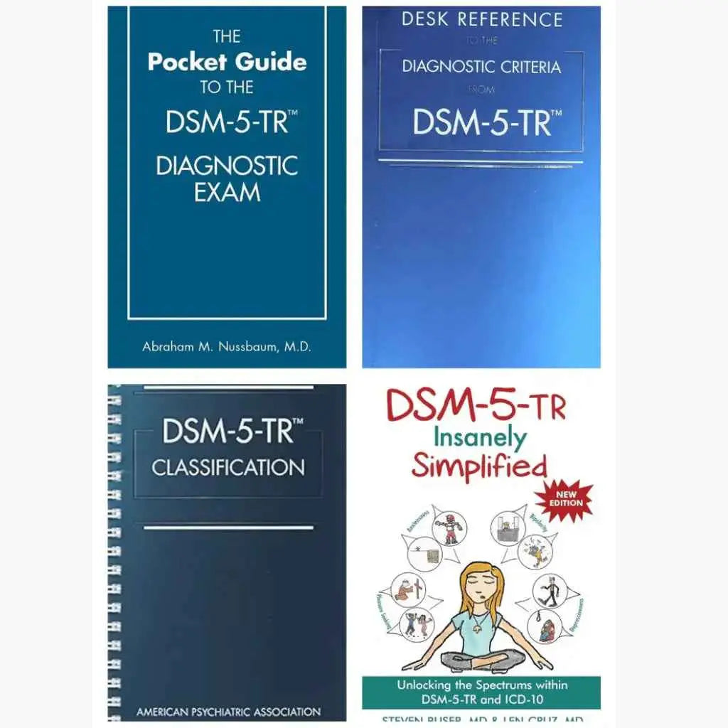 DSM-5-TR Combo Set – Desk + Pocket Simplified Guide | Paperback