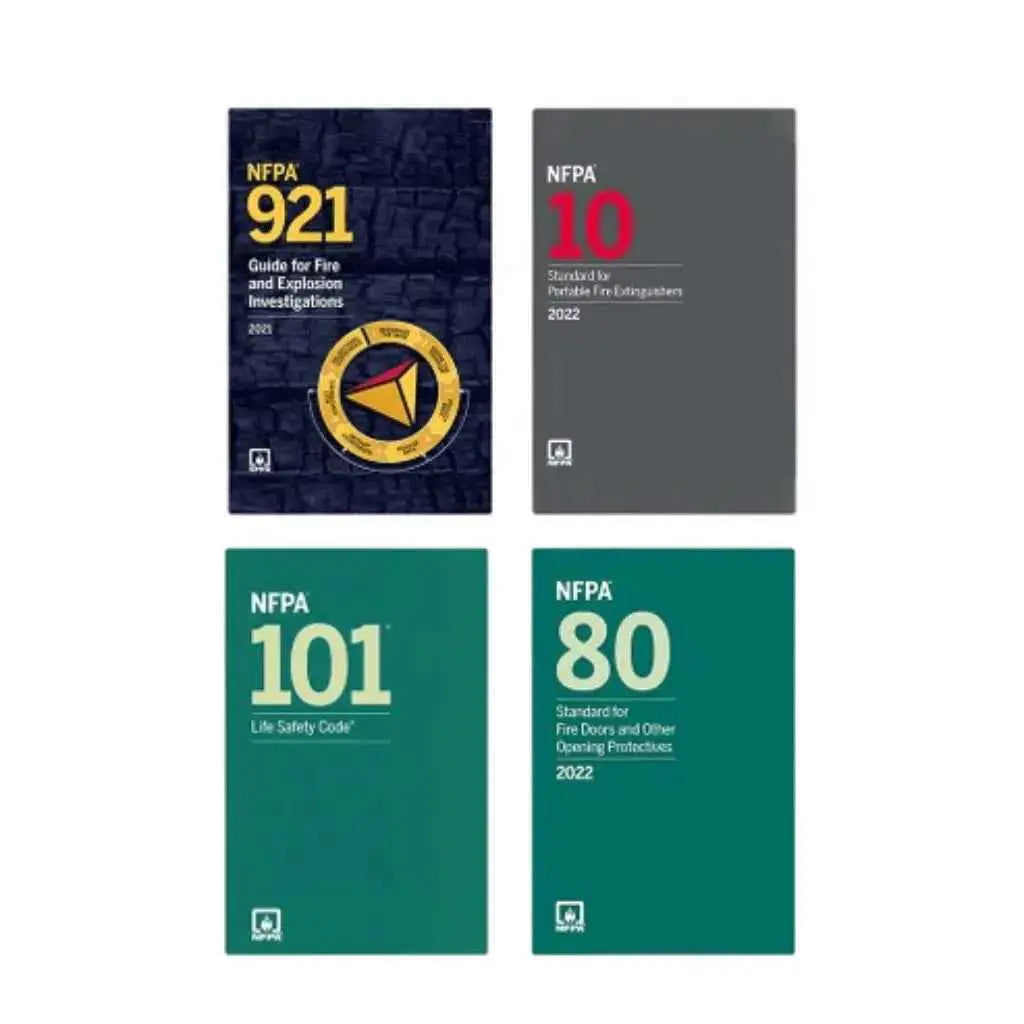 Fire Investigation & Life Safety Code Set – NFPA 921/101/80 | Paperback