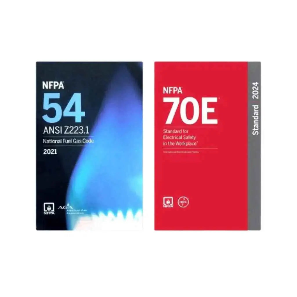 NFPA 54 / ANSI Z223.1 & NFPA 70E Code Set – Fuel Gas & Electrical... | Paperback