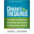 Clinician's Thesaurus – Guide to Clinical Interviews & Reports | Paperback