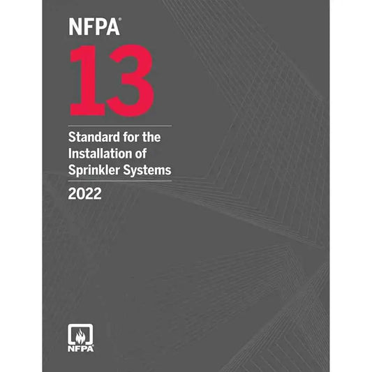 NFPA 13 – 2022 Sprinkler System Installation Standard (Paperback) | 9781455927814 | Paperback