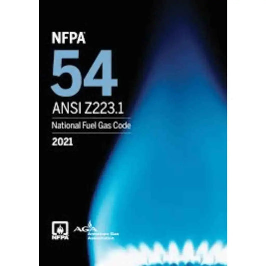 NFPA 54 / ANSI Z223.1 – National Fuel Gas Code 2021 Book | Paperback