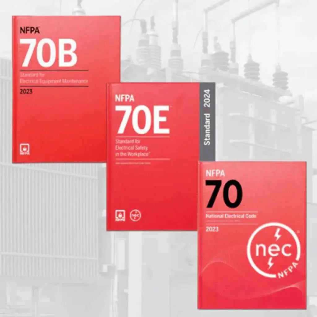 NFPA 70B/70E & NEC 2023 Combo – Index Tabs Edition | Paperback