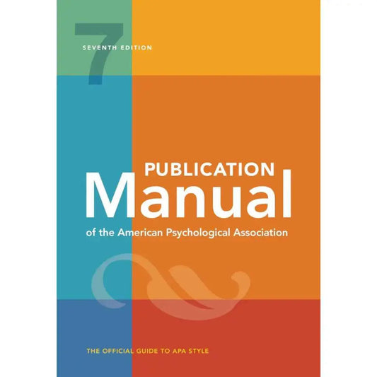 Publication Manual APA 7th Edition – Official Guide (ISBN... | Official Guide | Paperback
