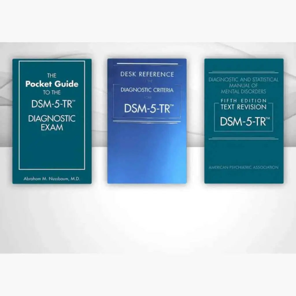 DSM-5-TR Study Set: Diagnostic Criteria Exam-Prep Bundle | Paperback