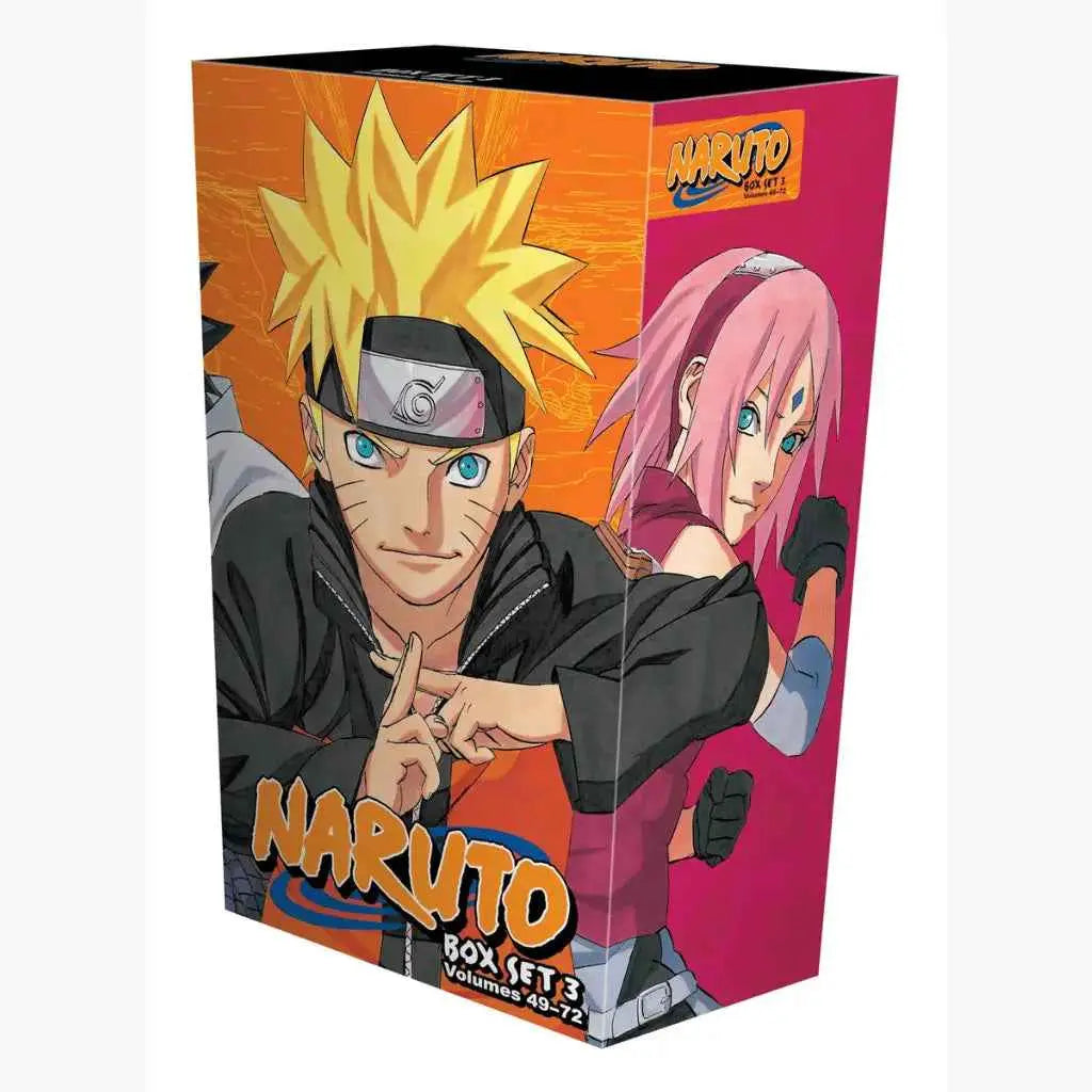 Naruto Box Set 3 (Volumes 49–72) – Complete Paperback Collection | Paperback