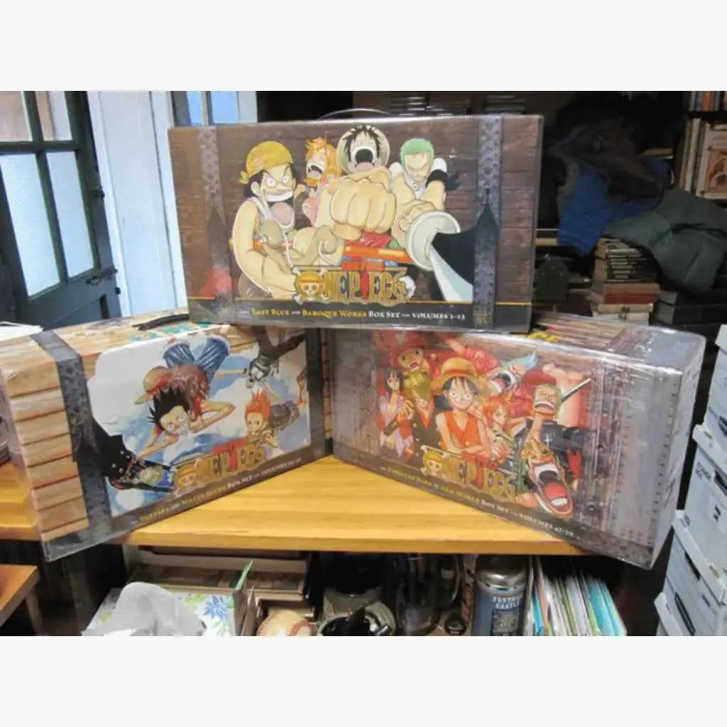 One Piece Manga Box Set Collection: Volumes 1–70 (Box Sets 1, 2 &... | 9781421560748 | Paperback