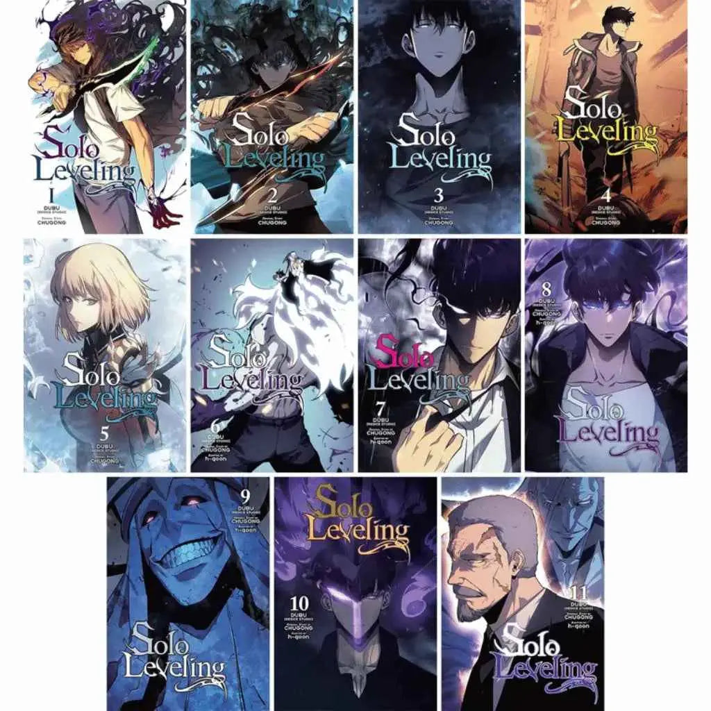Solo Leveling Manga Vol. 1–11 Full-Color Set ‚Äî NYBOOKSHUB Book | Chugong | Paperback