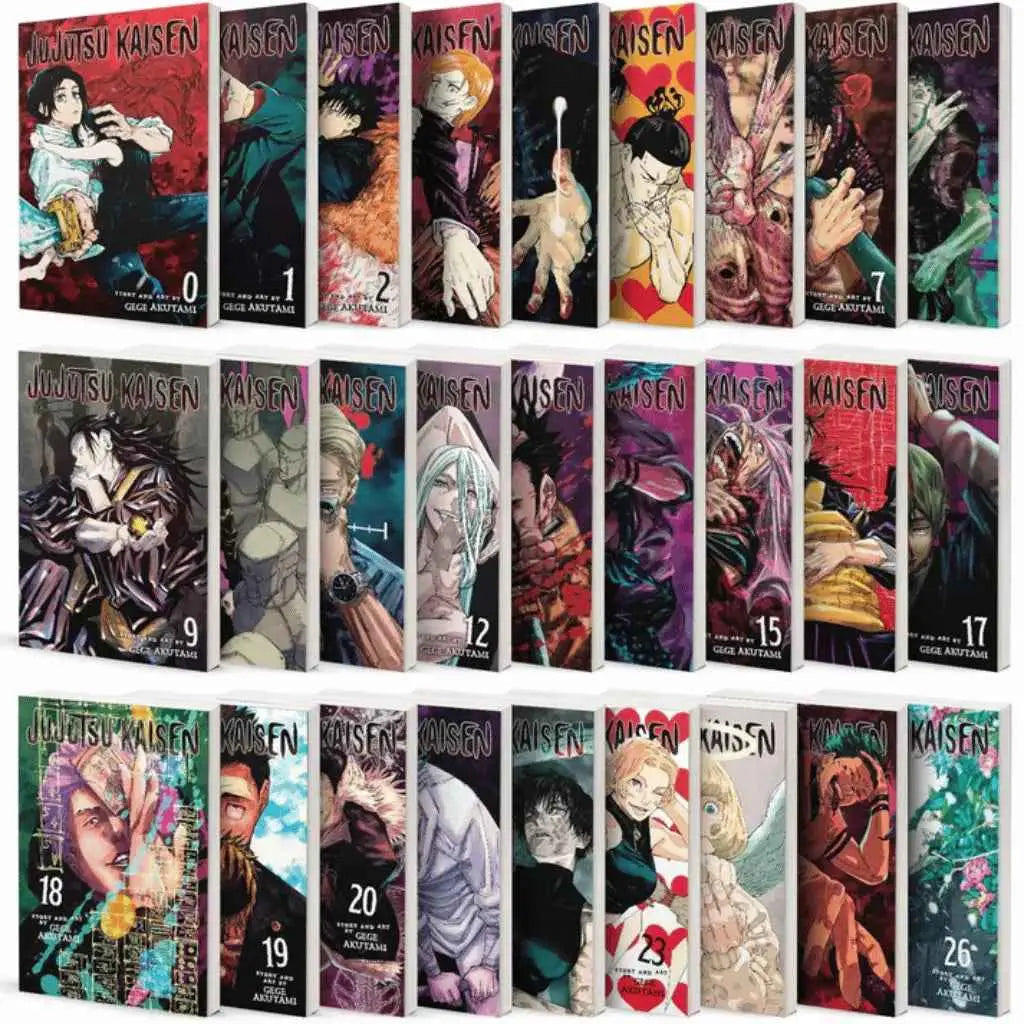 Jujutsu Kaisen Vol 0–26 Complete 27-Book Set | Gege A | paperback