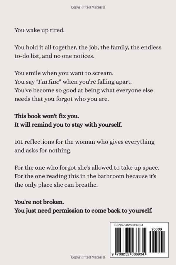 Stay with Yourself: 101 Reflections for Women Finding Their Way Back – Skye Reeds [PB] 979-8252086934