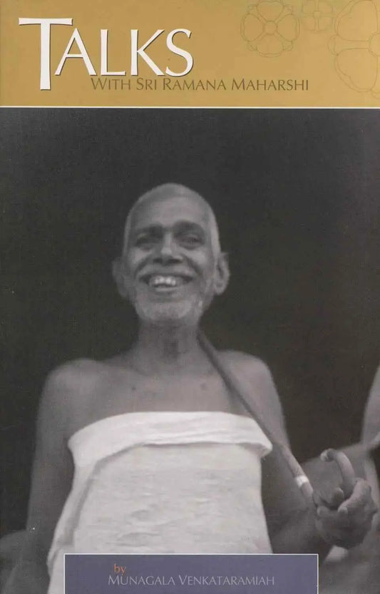 Talks with Sri Ramana Maharshi – Sri Ramana Maharshi Paperback |978-8188018079|