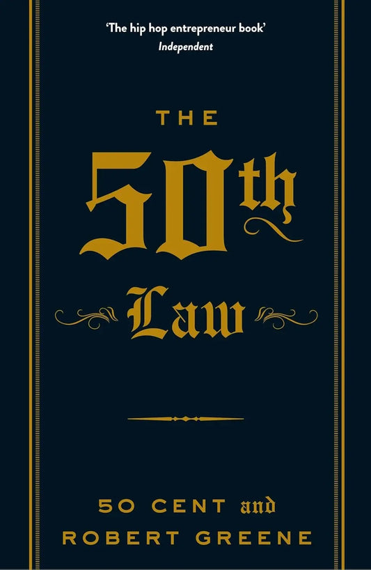 The 50th Law by Robert Greene and 50 Cent paperback cover at Nybookshub