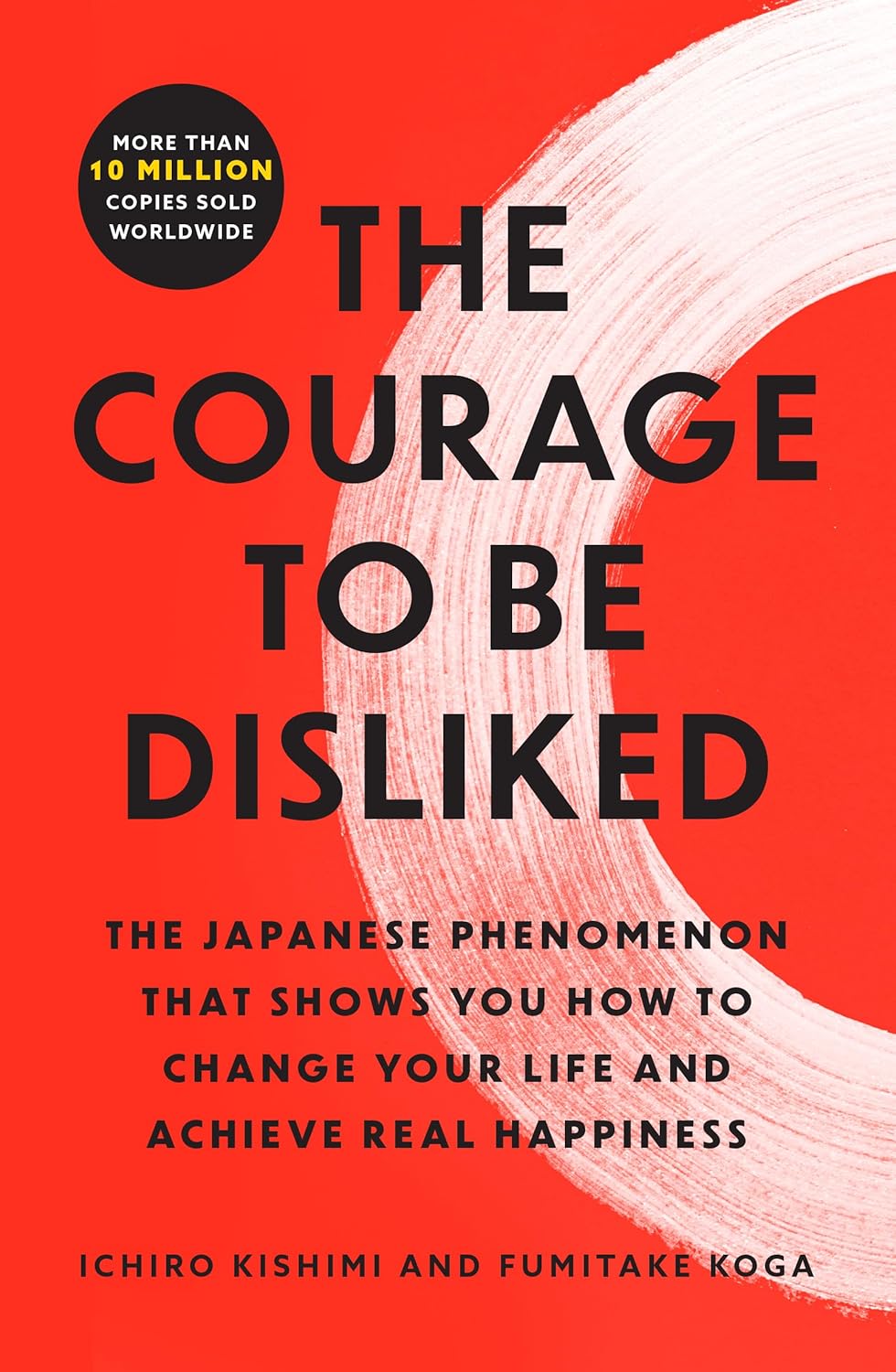 Front cover of The Courage to Be Disliked paperback edition at Nybookshub