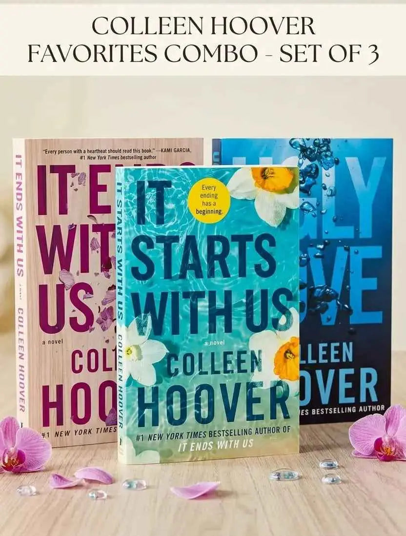 Colleen Hoover Ultimate CoHo Starter Pack – It Ends with Us + It Starts with Us + Ugly Love | 3-Book Set | 9781501110368