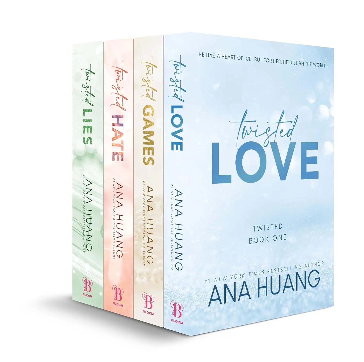 The Complete Twisted Series Set Paperback by Anna Huang Paperback bookcover – Nybookshub