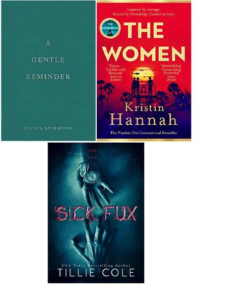 A Gentle Reminder + The Women +  Sick Fux 3 books set combo image 1