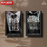 (Combo) Black Ties and White Lies + Pretty Rings and Broken Things (Paperback) by Kat Singleton