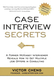 Case Interview Secrets by Victor Cheng book cover at Nybookshub