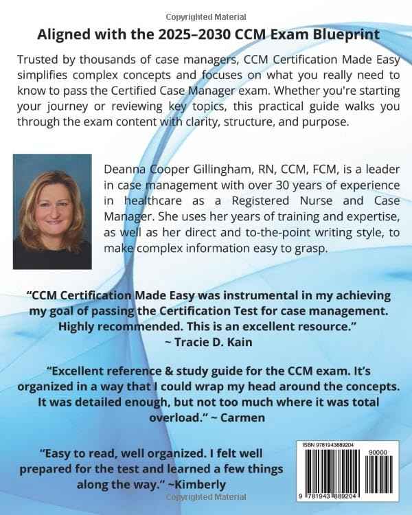 CCM Certification Made Easy – Gillingham Paperback |9781943889204|
