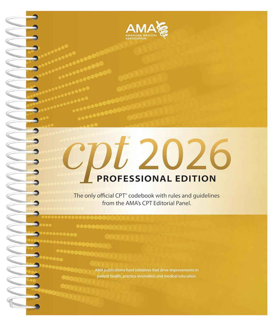 CPT Professional 2026 – AMA Spiral |978-1640163225|