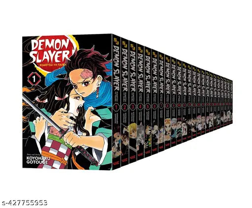 Demon Slayer: Kimetsu no Yaiba Vol 1-23 Comics Complete Manga Full/Loose Set by Eichiro Oda Rare Excellent Condition 🎁 Freebie: A free Manga Wall Poster - NYBooksHub