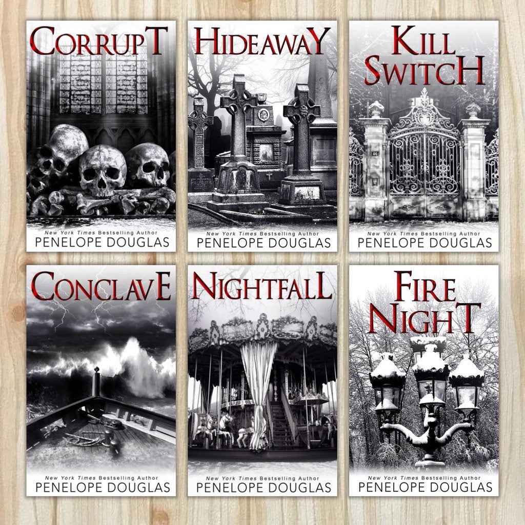 (Combo)Corrupt + Nightfall + Hideaway+ Kill Switch + Conclave + Nightfire (Devil's Night) PaperbackÐ  by Penelope Douglas (Author)