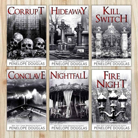 (Combo)Corrupt + Nightfall + Hideaway+ Kill Switch + Conclave + Nightfire (Devil's Night) PaperbackÐ  by Penelope Douglas (Author)