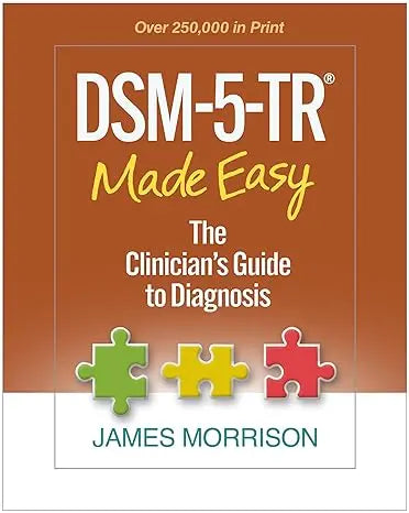 DSM-5-TR Made Easy James Morrison Paperback ISBN 9781462551347