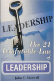 The 21 Irrefutable Laws of Leadership Paperback